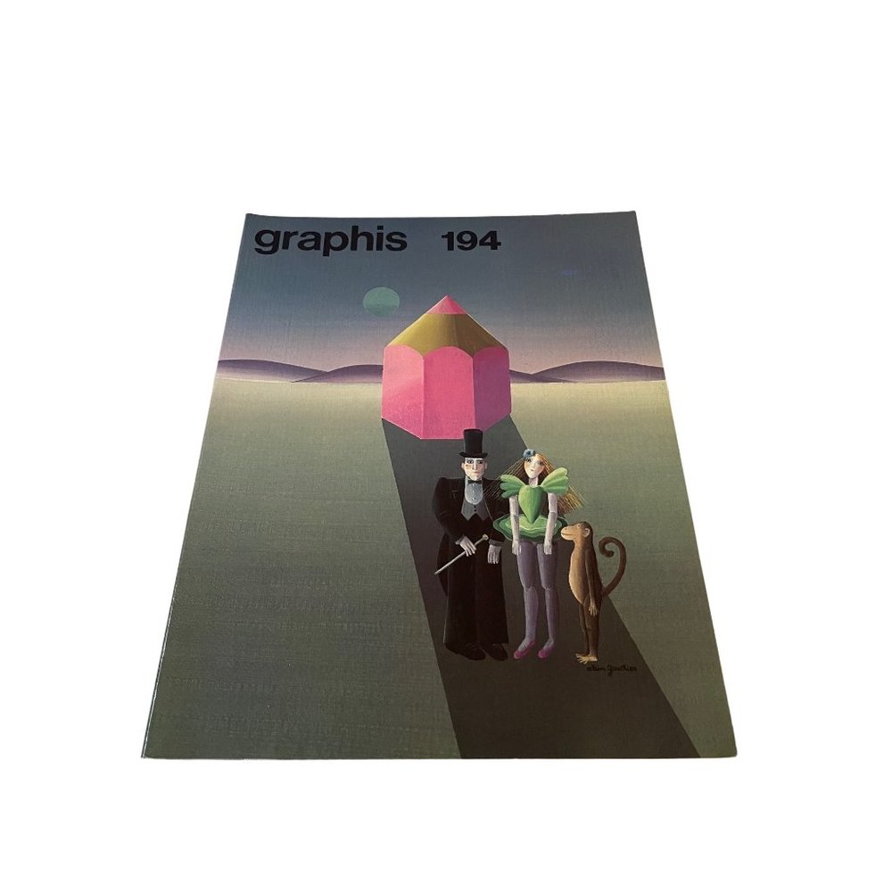 Vintage Graphis Journal of Graphic Art and Applied Art No.194 1977/78